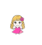 双子のラナとナコ（個別スタンプ：4）