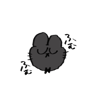 くろぴょんの動くスタンプ▼（個別スタンプ：11）