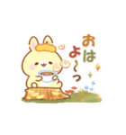 うさくまカフェ☕美味しい秋の実りフェア（個別スタンプ：13）