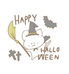 【秋】シンプルゆるかわ猫 日常（個別スタンプ：23）