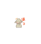小さい垂れ耳うさぎもちさま 短い言葉（個別スタンプ：30）
