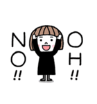 毎年使える♡ゆるかわ女子・秋（個別スタンプ：25）