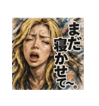 金髪ギャル。（個別スタンプ：12）