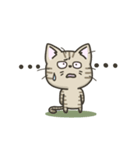キジトラねこの『ネガティブ入り』スタンプ（個別スタンプ：10）