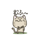キジトラねこの『ネガティブ入り』スタンプ（個別スタンプ：12）