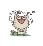 キジトラねこの『ネガティブ入り』スタンプ（個別スタンプ：22）