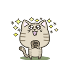 キジトラねこの『ネガティブ入り』スタンプ（個別スタンプ：24）