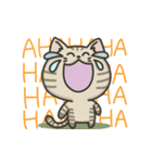 キジトラねこの『ネガティブ入り』スタンプ（個別スタンプ：25）