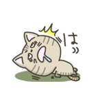 キジトラねこの『ネガティブ入り』スタンプ（個別スタンプ：28）