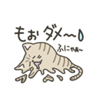 キジトラねこの『ネガティブ入り』スタンプ（個別スタンプ：30）
