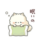白ポメ＊ふわふわ本音スタンプ（個別スタンプ：23）
