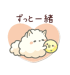 白ポメ＊ふわふわ本音スタンプ（個別スタンプ：38）
