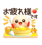 超ふわまる 一生使える！毎日便利ご挨拶（個別スタンプ：5）