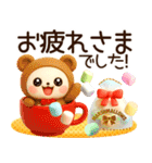 超ふわまる 一生使える！毎日便利ご挨拶（個別スタンプ：6）
