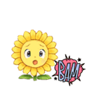 人格が宿ったヒマワリちゃん（個別スタンプ：5）