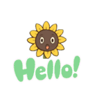 人格が宿ったヒマワリちゃん（個別スタンプ：14）