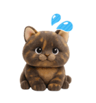 ぬいぐるみ風ねこ❤️毎日使える日常会話（個別スタンプ：13）