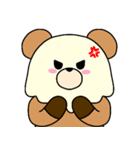 ゆるっと溶けるクマのスタンプ（個別スタンプ：14）