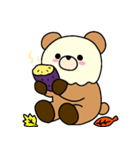 ゆるっと溶けるクマのスタンプ（個別スタンプ：15）