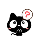 クロネコすたんぷ【ネガティブ】（個別スタンプ：19）