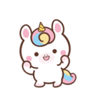 文字なし1♪まんまるユニコーン（個別スタンプ：1）