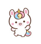 文字なし1♪まんまるユニコーン（個別スタンプ：5）