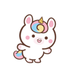 文字なし1♪まんまるユニコーン（個別スタンプ：6）