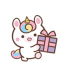 文字なし1♪まんまるユニコーン（個別スタンプ：13）