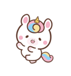 文字なし1♪まんまるユニコーン（個別スタンプ：15）