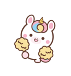 文字なし1♪まんまるユニコーン（個別スタンプ：21）
