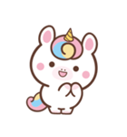 文字なし1♪まんまるユニコーン（個別スタンプ：23）