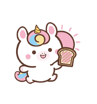 文字なし1♪まんまるユニコーン（個別スタンプ：25）