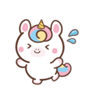 文字なし1♪まんまるユニコーン（個別スタンプ：31）