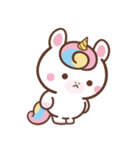 文字なし1♪まんまるユニコーン（個別スタンプ：33）