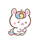 文字なし1♪まんまるユニコーン（個別スタンプ：35）