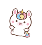 文字なし1♪まんまるユニコーン（個別スタンプ：36）