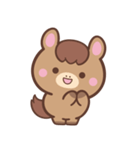 文字なし1♪まんまるウマさん（個別スタンプ：23）
