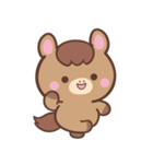 文字なし1♪まんまるウマさん（個別スタンプ：29）