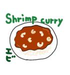 カレー屋さん 何食べる？（個別スタンプ：5）