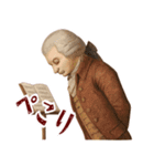 モーツァルト 作曲 バロック 音楽 (小)（個別スタンプ：22）