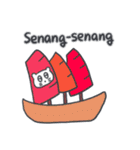 旅人ベベニャン (インドネシア語) 3（個別スタンプ：7）