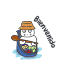 旅人ベベニャン (スペイン語) 6（個別スタンプ：1）