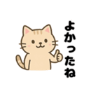 茶トラ猫の秋の日常スタンプ（個別スタンプ：13）