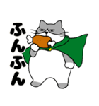 進撃するデブ猫【了解スタンプ】（個別スタンプ：3）