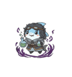 ダークファンタジーなサメ達（個別スタンプ：13）
