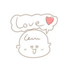 おしゃれシンプルベビー（個別スタンプ：2）