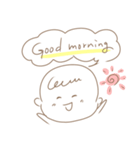 おしゃれシンプルベビー（個別スタンプ：6）