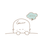 おしゃれシンプルベビー（個別スタンプ：24）