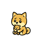 お疲れ豆しば 頑張って！BIGスタンプ（個別スタンプ：27）
