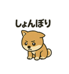 お疲れ豆しば 頑張って！BIGスタンプ（個別スタンプ：34）